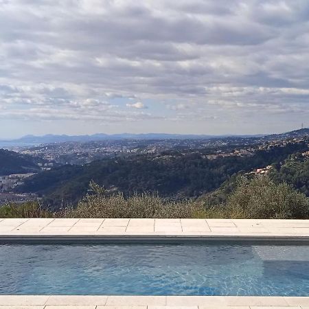 Comfortable Home In Drap With Swimming Pool 15 Km From Nice Bagian luar foto